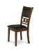 GIA ROUND DINING 5 PC SET-BROWN - Furniture Stars (Chicago, IL)