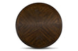 GIA ROUND DINING 5 PC SET - CHERRY - Furniture Stars (Chicago, IL)