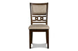 GIA ROUND DINING 5 PC SET - CHERRY - Furniture Stars (Chicago, IL)