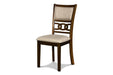 GIA ROUND DINING 5 PC SET - CHERRY - Furniture Stars (Chicago, IL)