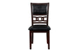 GIA ROUND DINING 5 PC SET-EBONY - Furniture Stars (Chicago, IL)