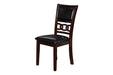 GIA ROUND DINING 5 PC SET-EBONY - Furniture Stars (Chicago, IL)