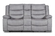 GRANADA CONSOLE LOVESEAT-GRAY - Furniture Stars (Chicago, IL)