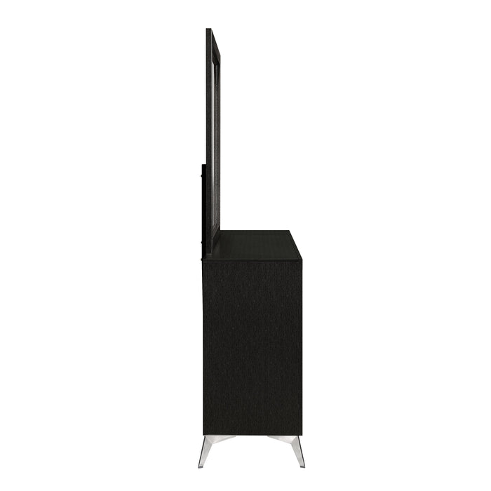 HUXLEY MIRROR-BLACK - Furniture Stars (Chicago, IL)