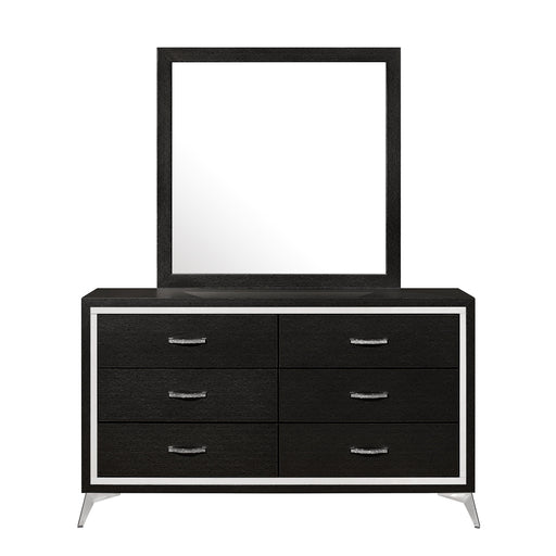 HUXLEY MIRROR-BLACK - Furniture Stars (Chicago, IL)