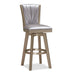 JAZZ 30" SWIVEL BAR STOOL-PEARL/GOLD - Furniture Stars (Chicago, IL)