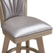 JAZZ  24" SWIVEL COUNTER STOOL-PEARL/GOLD - Furniture Stars (Chicago, IL)