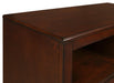 KENSINGTON MEDIA CHEST- BURNISHED CHERRY - Furniture Stars (Chicago, IL)