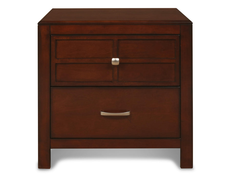 KENSINGTON NIGHTSTAND- BURNISHED CHERRY - Furniture Stars (Chicago, IL)