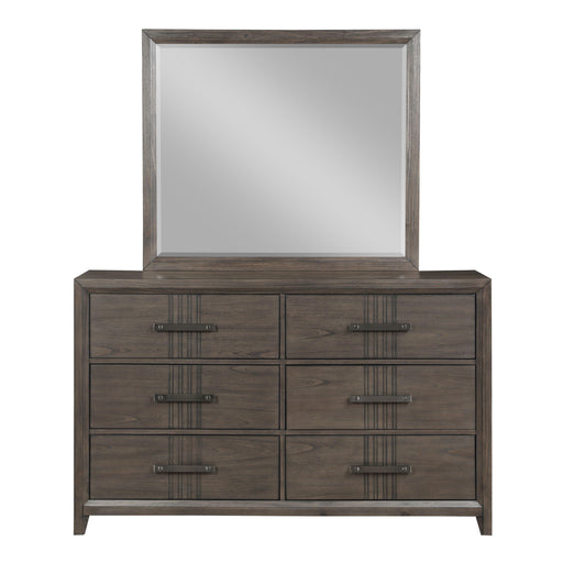 LANDON MIRROR-WALNUT - Furniture Stars (Chicago, IL)