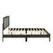 LEO 4/6 F SLAT BED-HB/FB/RAILS-GRAY - Furniture Stars (Chicago, IL)