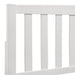 LEO 4/6 F SLAT BED-HB/FB/RAILS-WHITE - Furniture Stars (Chicago, IL)