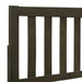 LEO 6/6 EK SLAT BED-HB/FB/RAILS-GRAY - Furniture Stars (Chicago, IL)