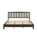LEO 6/6 EK SLAT BED-HB/FB/RAILS-GRAY - Furniture Stars (Chicago, IL)