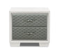 LUXOR NIGHTSTAND-WHITE - Furniture Stars (Chicago, IL)