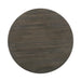 MAISIE ROUND TABLE-WHITE/BROWN - Furniture Stars (Chicago, IL)