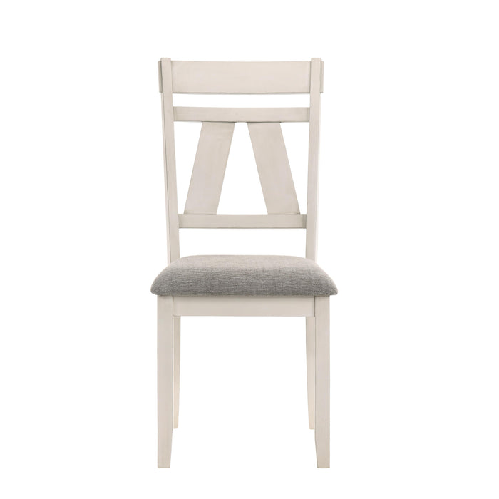 MAISIE SIDE CHAIR-WHITE - Furniture Stars (Chicago, IL)