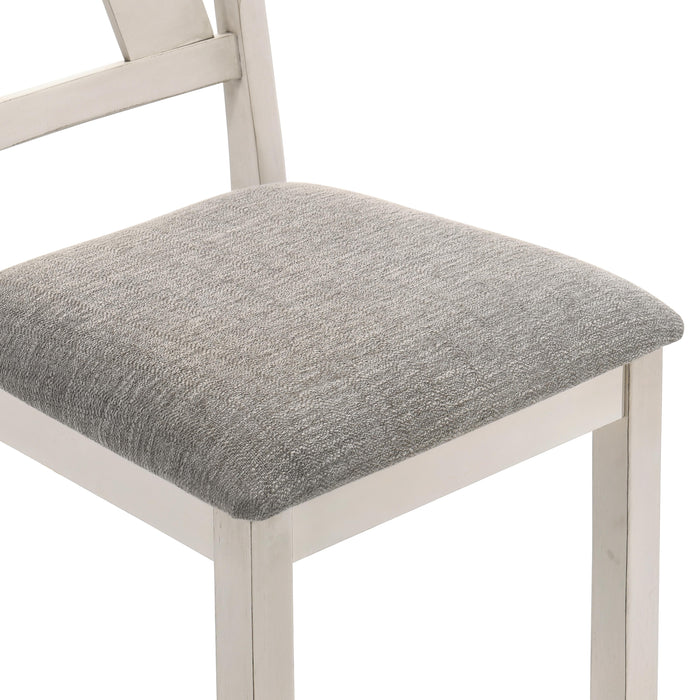 MAISIE SIDE CHAIR-WHITE - Furniture Stars (Chicago, IL)