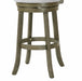 MANCHESTER 29" BAR STOOL-ANT GRAY W/FABRIC SEAT - Furniture Stars (Chicago, IL)
