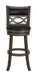 MANCHESTER 29" BAR STOOL-ANT GRAY W/PU SEAT - Furniture Stars (Chicago, IL)