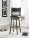 MANCHESTER 29" BAR STOOL-ANT GRAY W/PU SEAT - Furniture Stars (Chicago, IL)