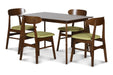 MOROCCO DINING CHAIR W/GREEN SEAT CUSHION - Furniture Stars (Chicago, IL)