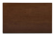 MOROCCO 47" RECTANGLE DINING TABLE-WALNUT BROWN - Furniture Stars (Chicago, IL)