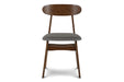 MOROCCO DINING CHAIR W/DARK GRAY SEAT CUSHION - Furniture Stars (Chicago, IL)