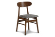 MOROCCO DINING CHAIR W/DARK GRAY SEAT CUSHION - Furniture Stars (Chicago, IL)