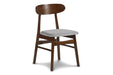 MOROCCO DINING CHAIR W/LIGHT GRAY SEAT CUSHION - Furniture Stars (Chicago, IL)