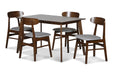 MOROCCO DINING CHAIR W/LIGHT GRAY SEAT CUSHION - Furniture Stars (Chicago, IL)