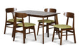 MOROCCO DINING CHAIR W/GREEN SEAT CUSHION - Furniture Stars (Chicago, IL)