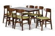 MOROCCO DINING CHAIR W/GREEN SEAT CUSHION - Furniture Stars (Chicago, IL)