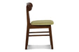 MOROCCO DINING CHAIR W/GREEN SEAT CUSHION - Furniture Stars (Chicago, IL)