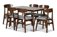 MOROCCO DINING CHAIR W/LIGHT GRAY SEAT CUSHION - Furniture Stars (Chicago, IL)