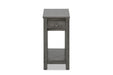 NOAH  END TABLE WITH DRAWER-GRAY - Furniture Stars (Chicago, IL)