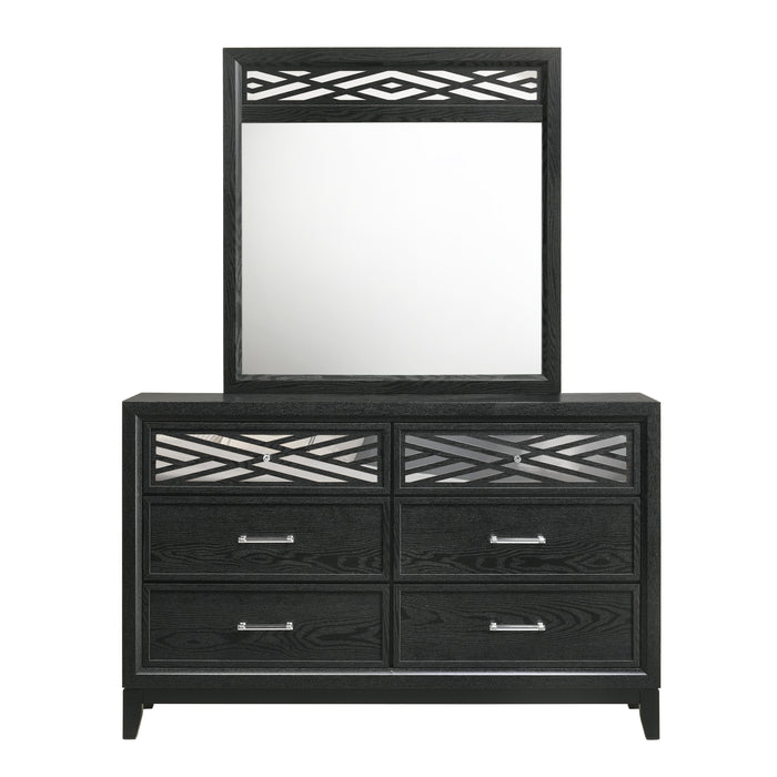 OBSIDIAN DRESSER-BLACK - Furniture Stars (Chicago, IL)