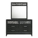 OBSIDIAN DRESSER-BLACK - Furniture Stars (Chicago, IL)