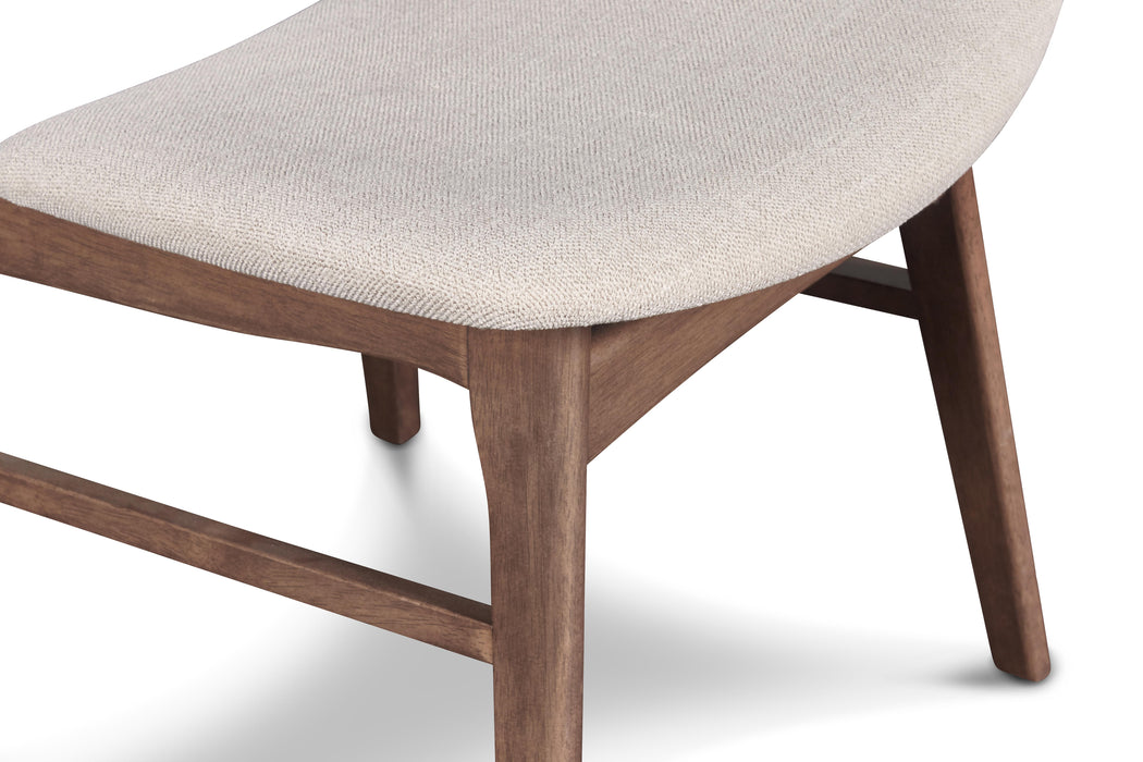 OSCAR WOOD BACK CHAIR - WALNUT, 2 PC PER CARTON - Furniture Stars (Chicago, IL)