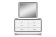 PARK IMPERIAL MIRROR-WHITE - Furniture Stars (Chicago, IL)