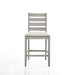 PASCAL  LADDERBACK COUNTER CHAIR (2 Per Carton)-DRIFTWOOD - Furniture Stars (Chicago, IL)