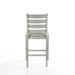 PASCAL  LADDERBACK COUNTER CHAIR (2 Per Carton)-DRIFTWOOD - Furniture Stars (Chicago, IL)