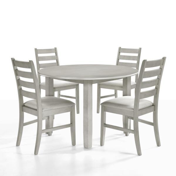 PASCAL LADDERBACK DINING CHAIR (2 Per Carton)-DRIFTWOOD - Furniture Stars (Chicago, IL)