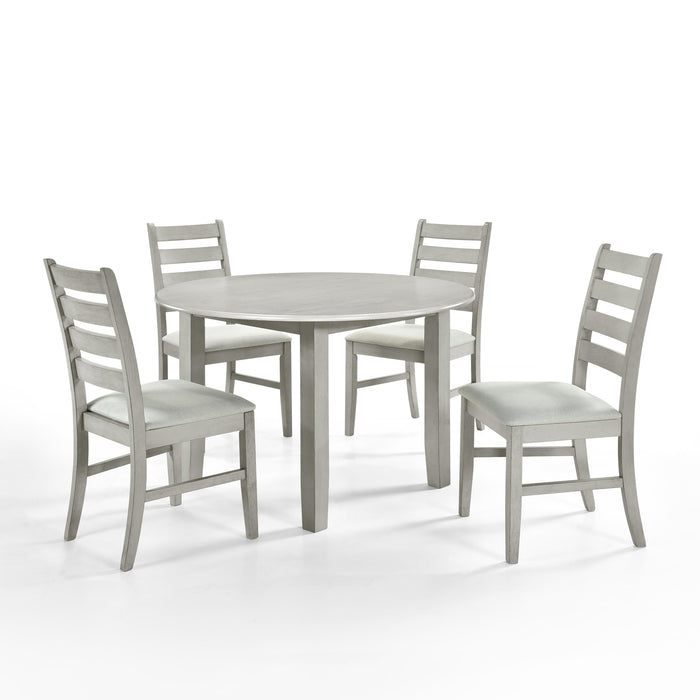 PASCAL LADDERBACK DINING CHAIR (2 Per Carton)-DRIFTWOOD - Furniture Stars (Chicago, IL)