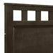 PISCES 4/6 F PANEL BED-HB/FB/RAILS-GRAY - Furniture Stars (Chicago, IL)