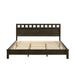 PISCES 5/0 Q PANEL BED-HB/FB/RAILS-GRAY - Furniture Stars (Chicago, IL)