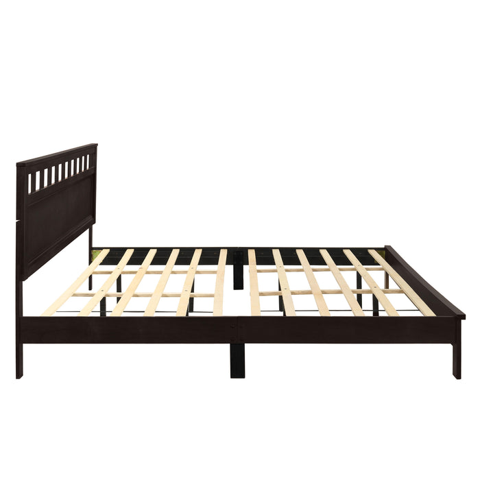 PISCES 6/6 EK PANEL BED-HB/FB/RAILS-MERLOT - Furniture Stars (Chicago, IL)