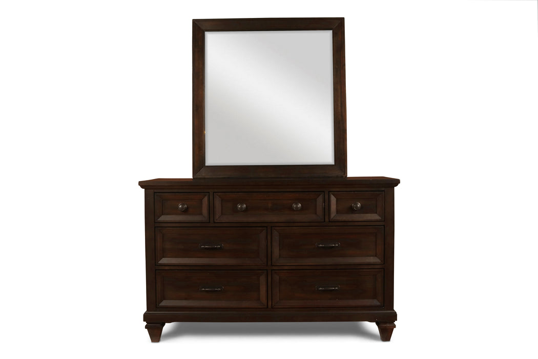 SEVILLA YOUTH  MIRROR-WALNUT - Furniture Stars (Chicago, IL)
