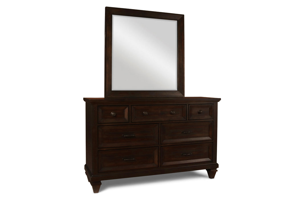 SEVILLA YOUTH  MIRROR-WALNUT - Furniture Stars (Chicago, IL)