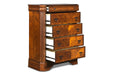 SHERIDAN CHEST- BURNISHED CHERRY - Furniture Stars (Chicago, IL)